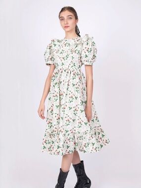 NWT Batsheva x Laura Ashley May Dress Size 6